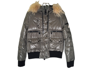 Used Moncler Georgia Down Jacket Green