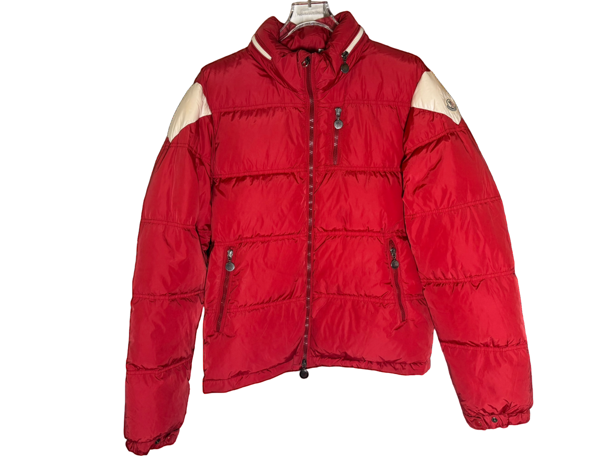 Used Moncler Arcs Down Jacket Red