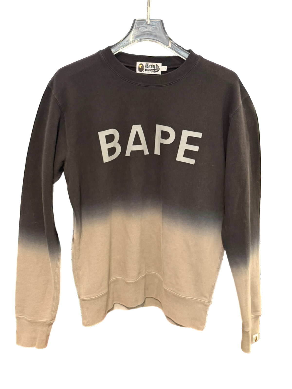 Used A Bathing Ape Fading Crewneck
