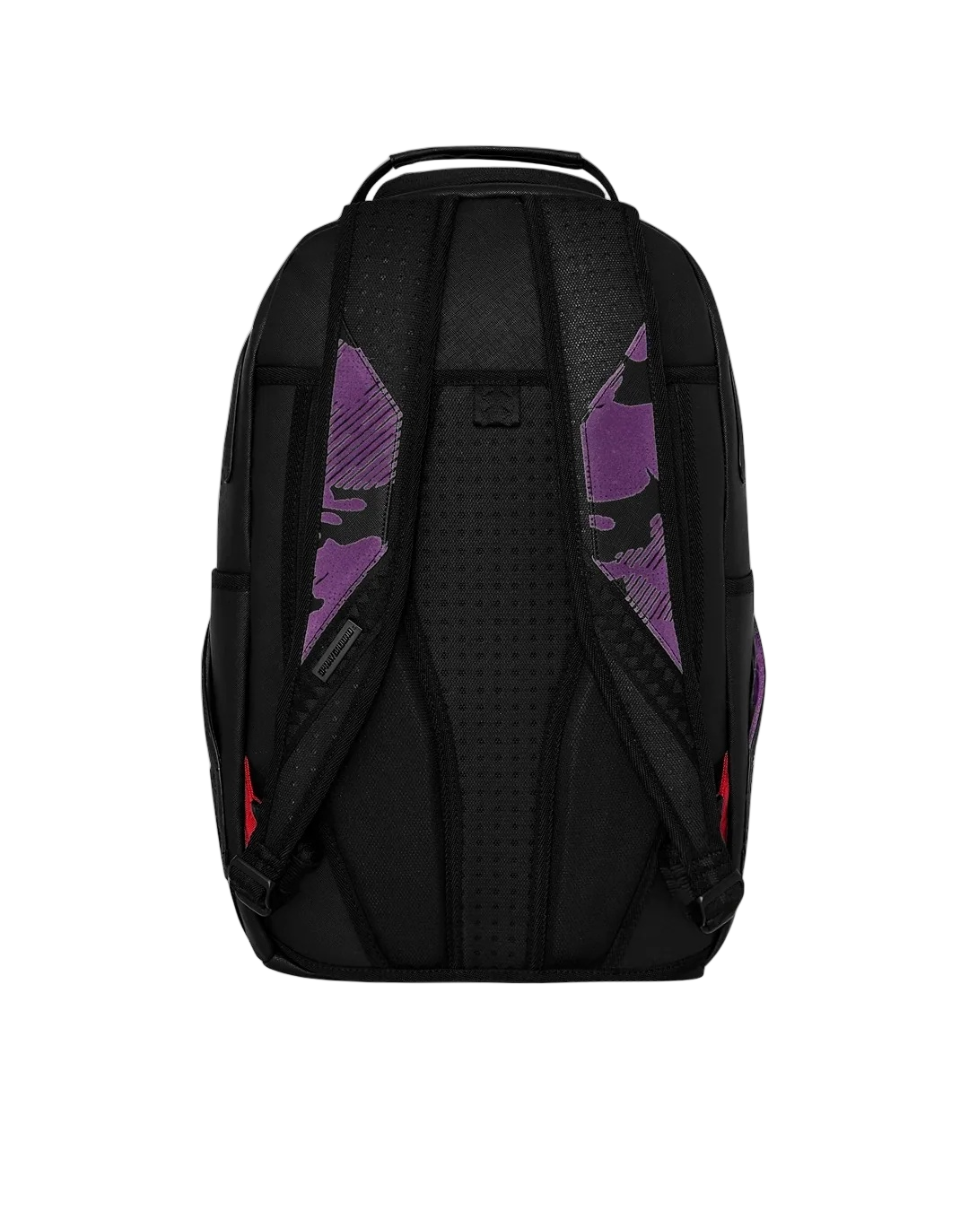 Sprayground Purple Flocked Camo Backpack