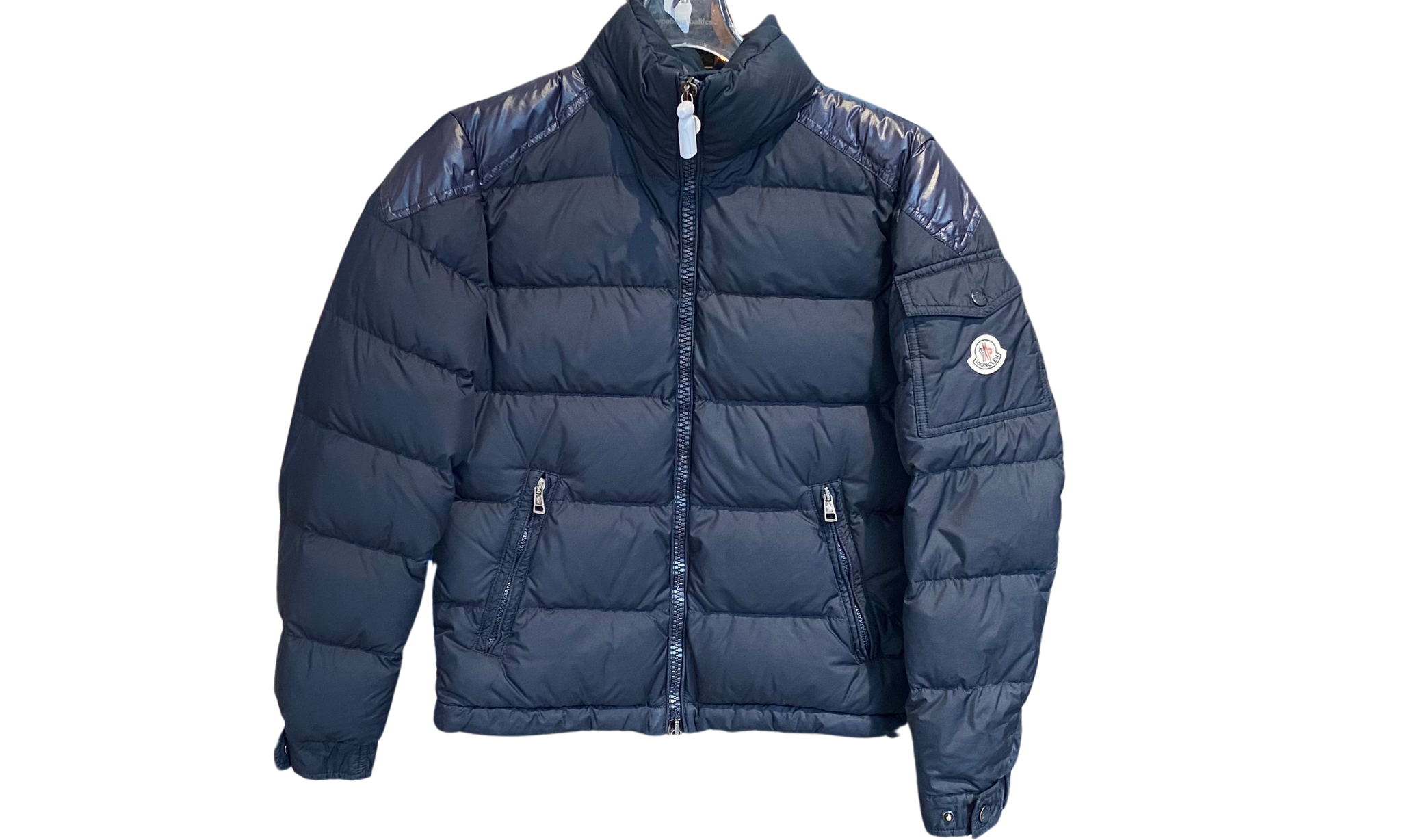 Moncler Used Moncler Chevalier Jacket Dark Blue - 129251125