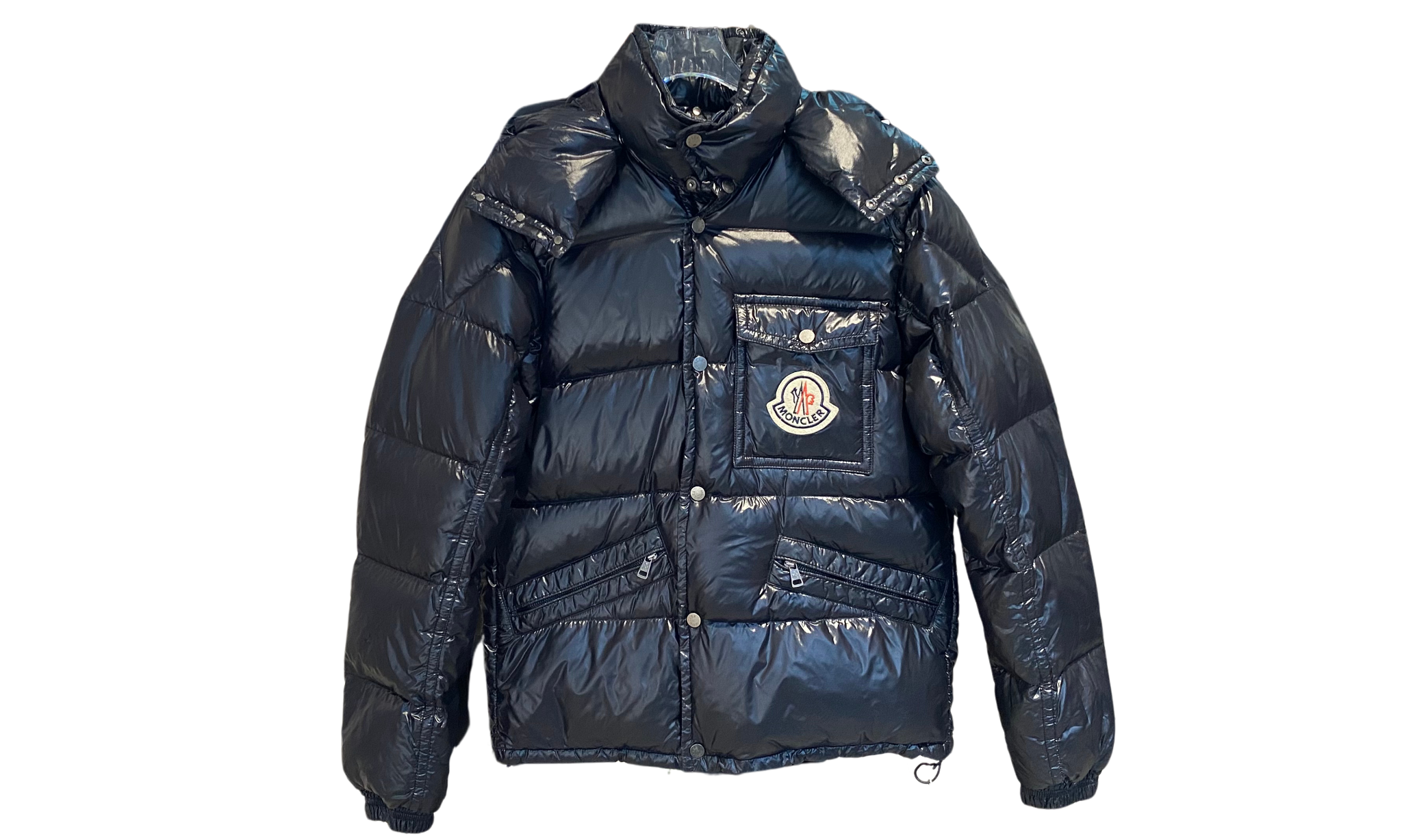 Used Moncler K2 jacket Black (129251125) - HYPEBEASTBALTICS 