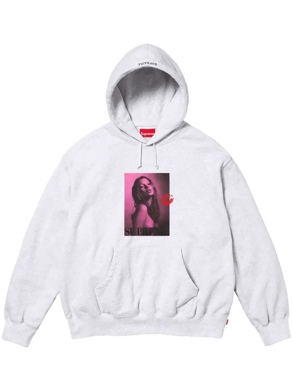 Supreme Kate Moss Hooded Sweatshirt Ash Grey