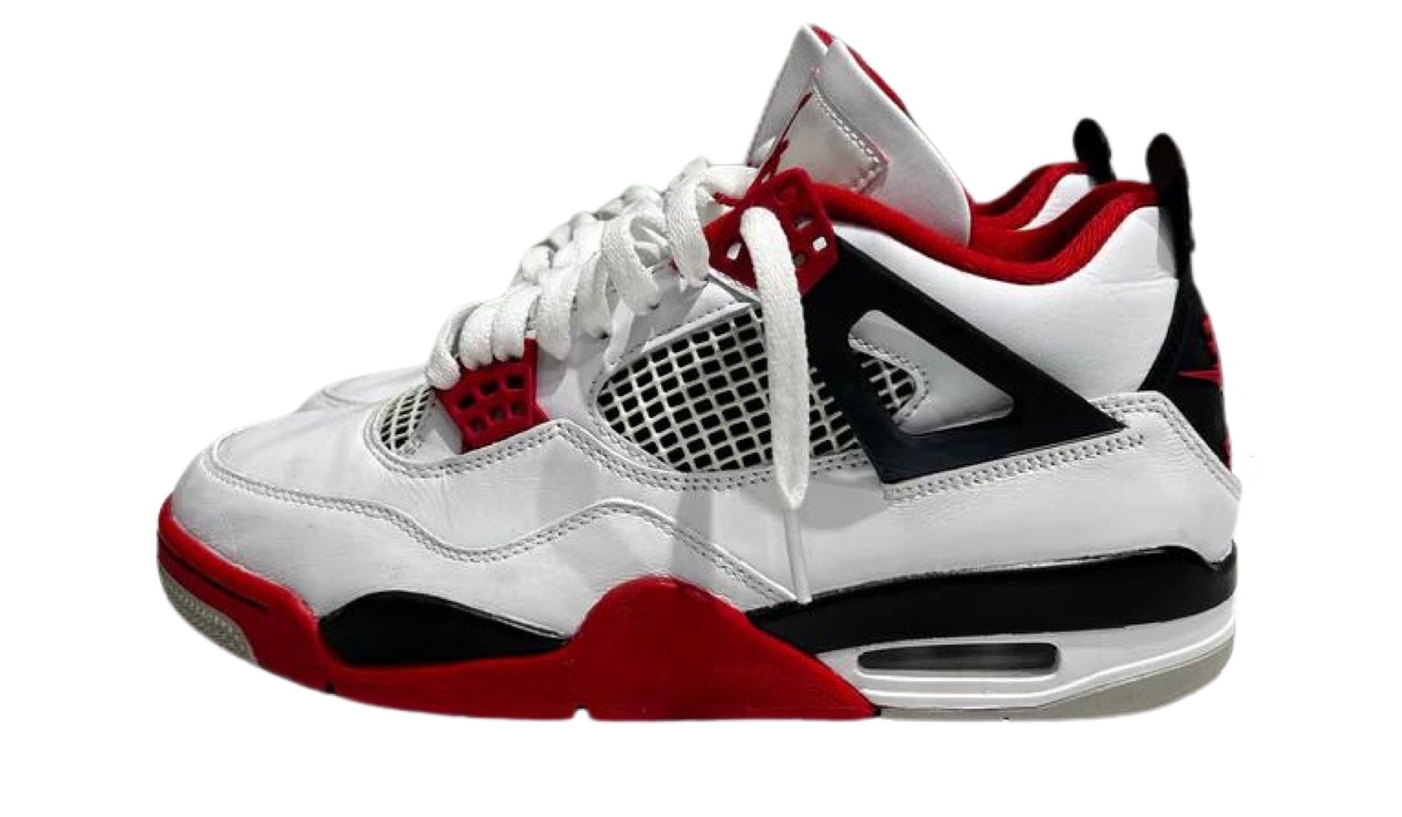 Used Jordan 4 Fire Red