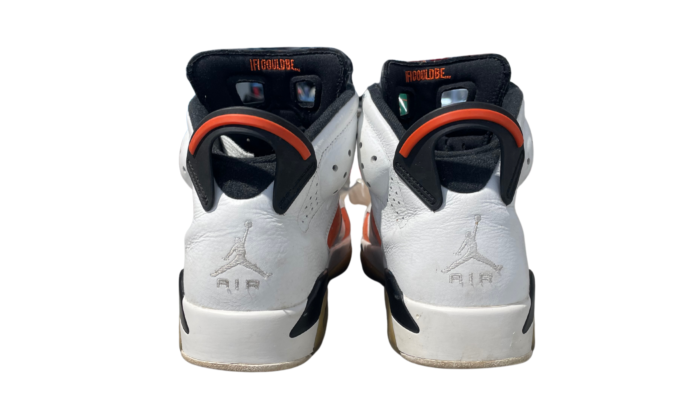 Jordan Used Jordan 6 Retro Gatorade Like Mike White - 313251143