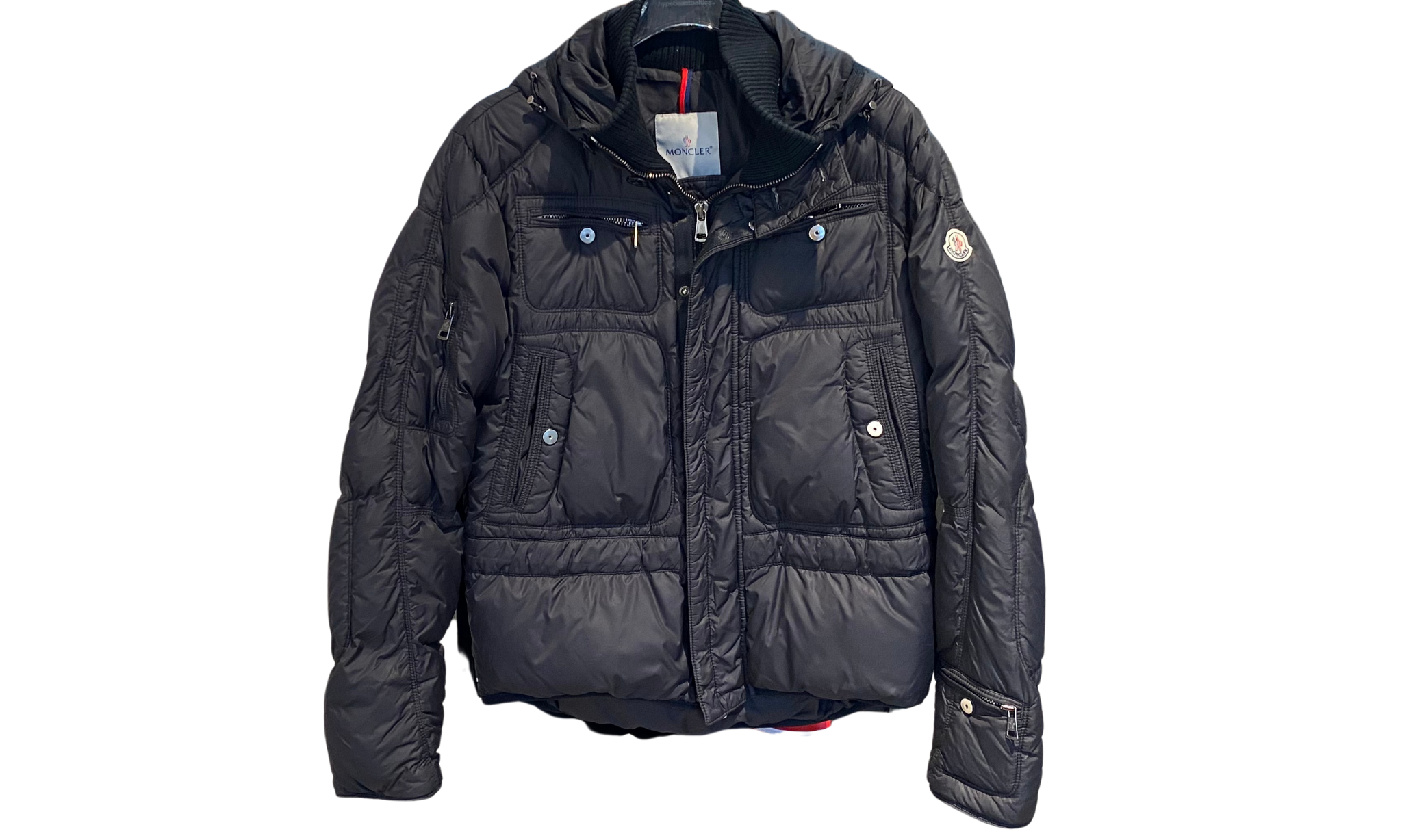 Moncler Used Moncler Jacket Black - 129251125