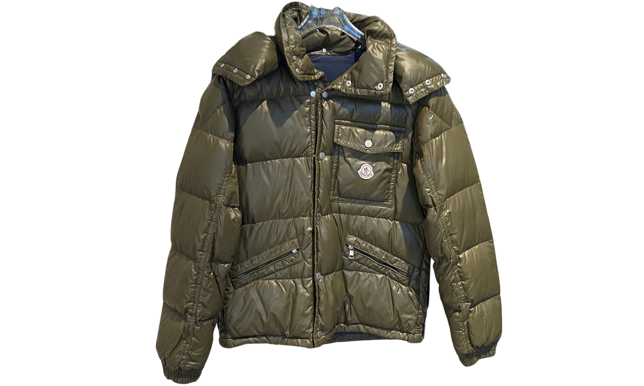 Moncler Used Moncler Karak Jacket Dark Green - 129251125