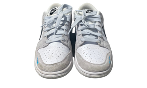 Nike Used Nike Dunk Low White Grey Navy Aqua Mini Swoosh - test