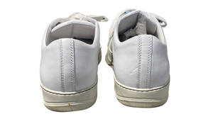 Lanvin Used LANVIN DBB1 LEATHER SNEAKERS WHITE - test