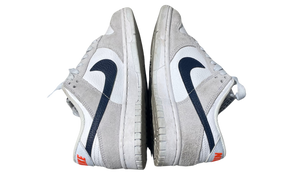 Nike Used Nike Dunk Low White Grey Navy Aqua Mini Swoosh - test
