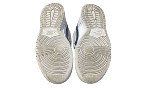 Nike Used Nike Dunk Low White Grey Navy Aqua Mini Swoosh - test