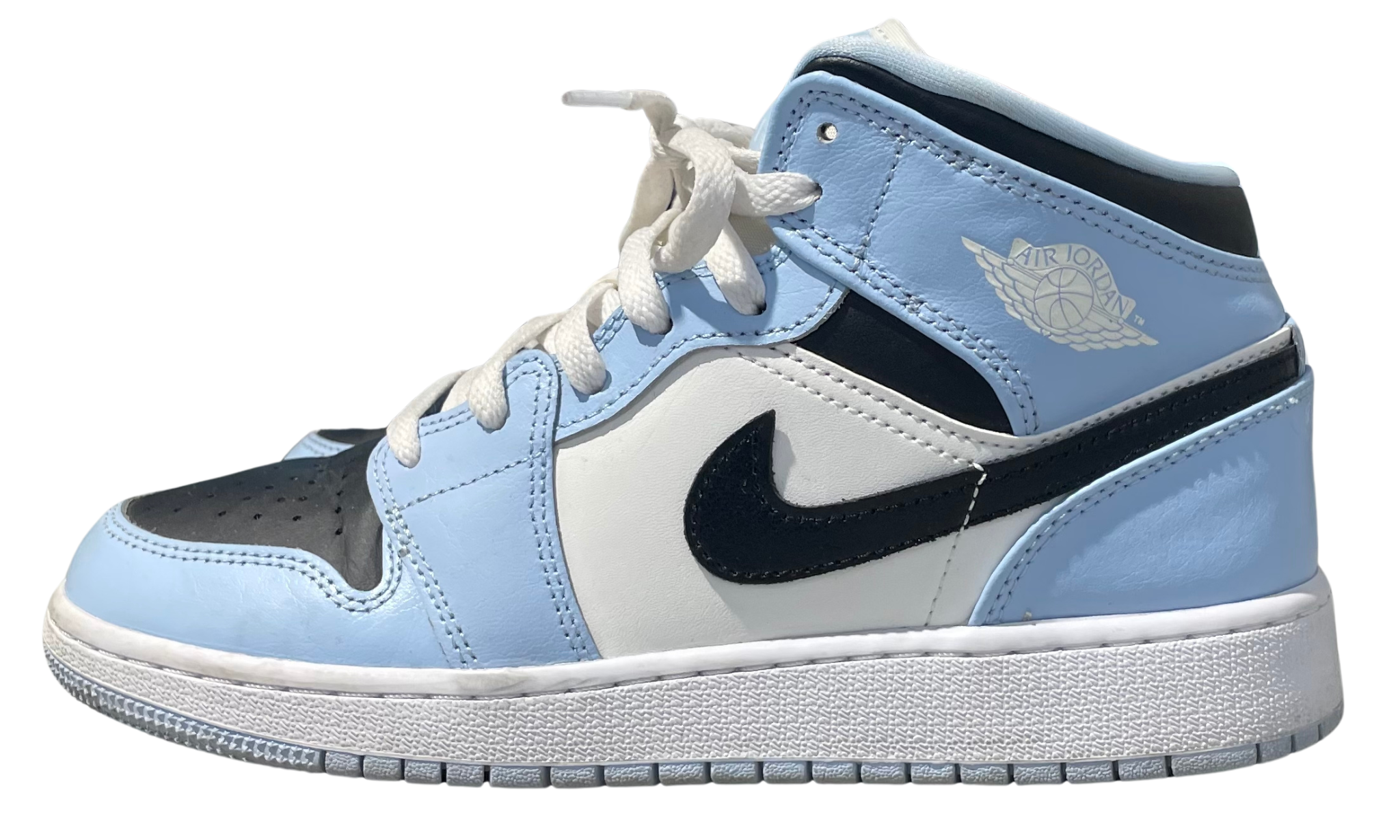 Air Jordan Used Jordan 1 Mid SE Ice Blue (2023) - 555112-401