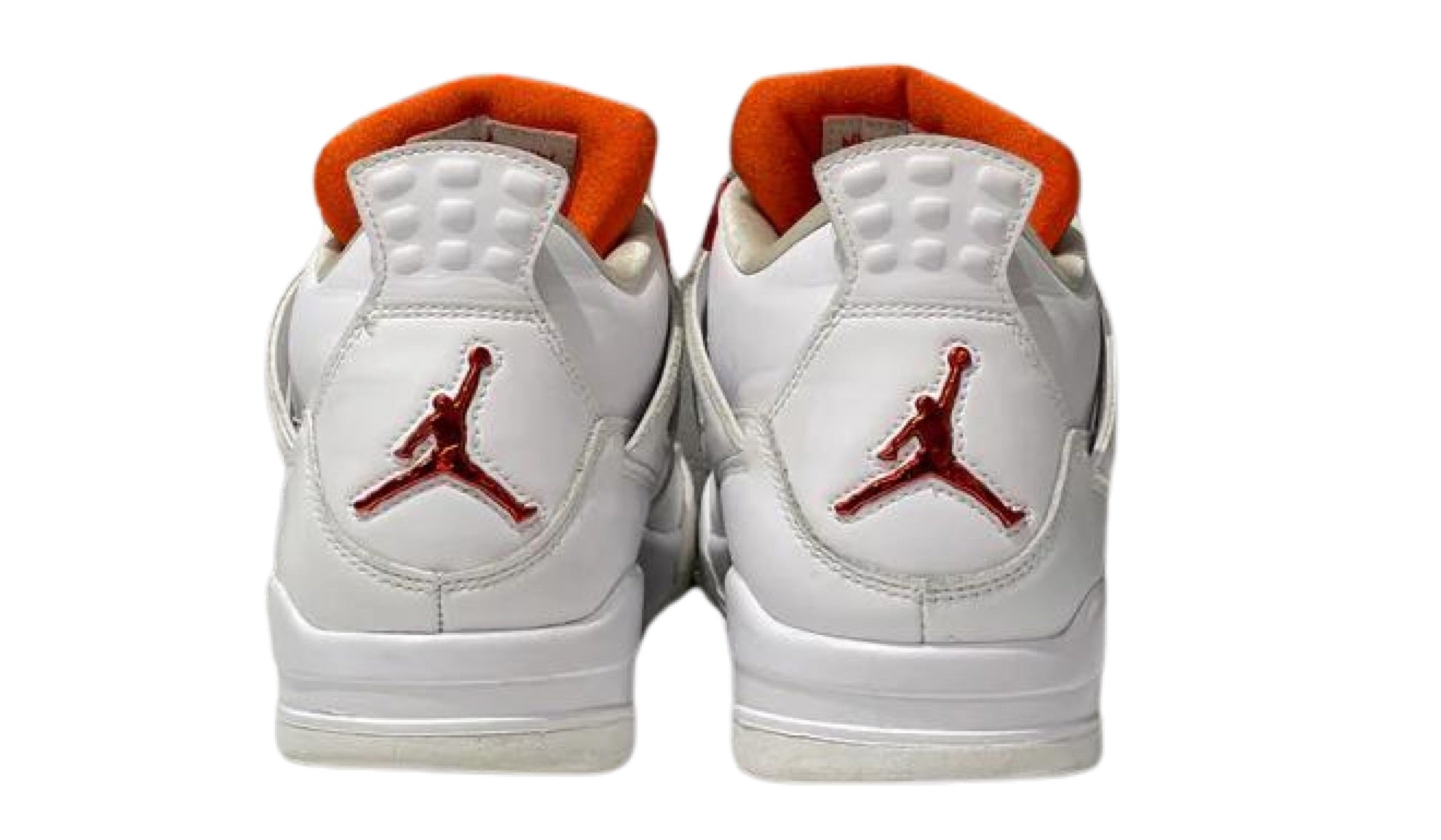 Used Jordan 4 Metallic Orange