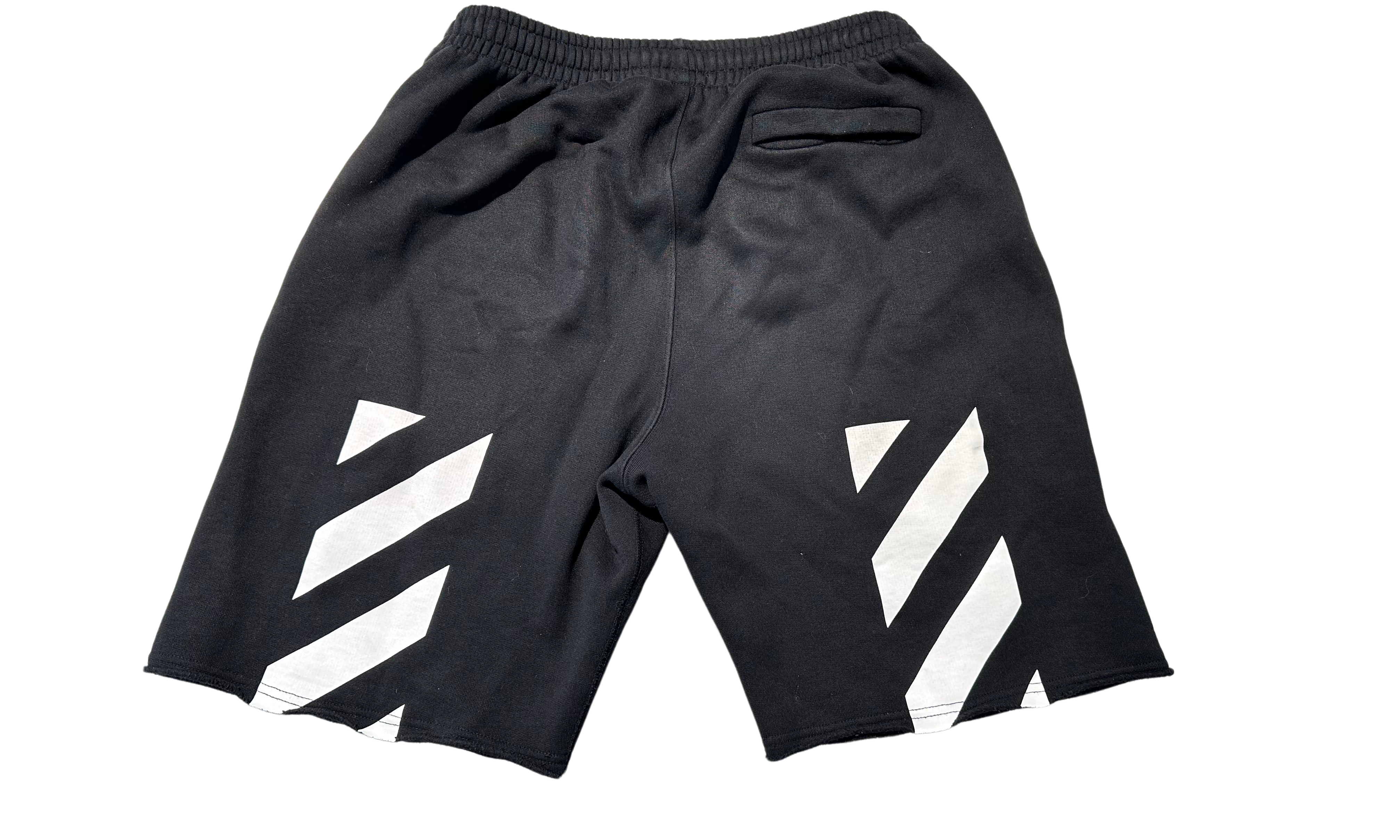 Off white Used Off white diagonal helvetica sweatshorts black - test