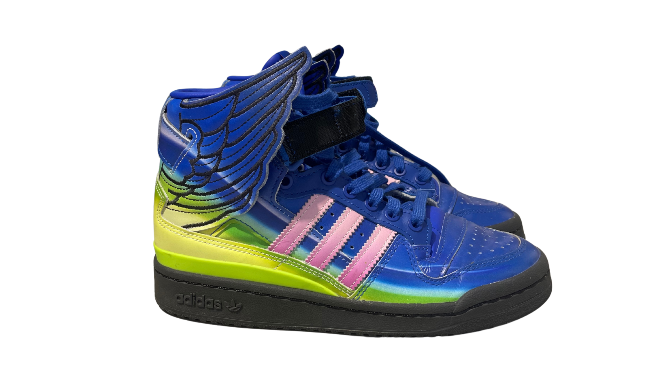 Adidas Used adidas Forum Motorsport Wings 4.0 Jeremy Scott Blue Gradient - 228251732
