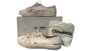 Maison Margiela Used Maison Martin Margiela Cracked-Paint Jack Purcell Converse - 1105241209