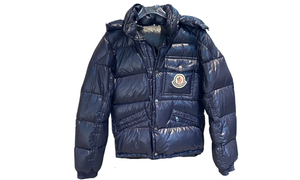 Moncler Used Moncler K2 jacket Dark Blue - 129251125