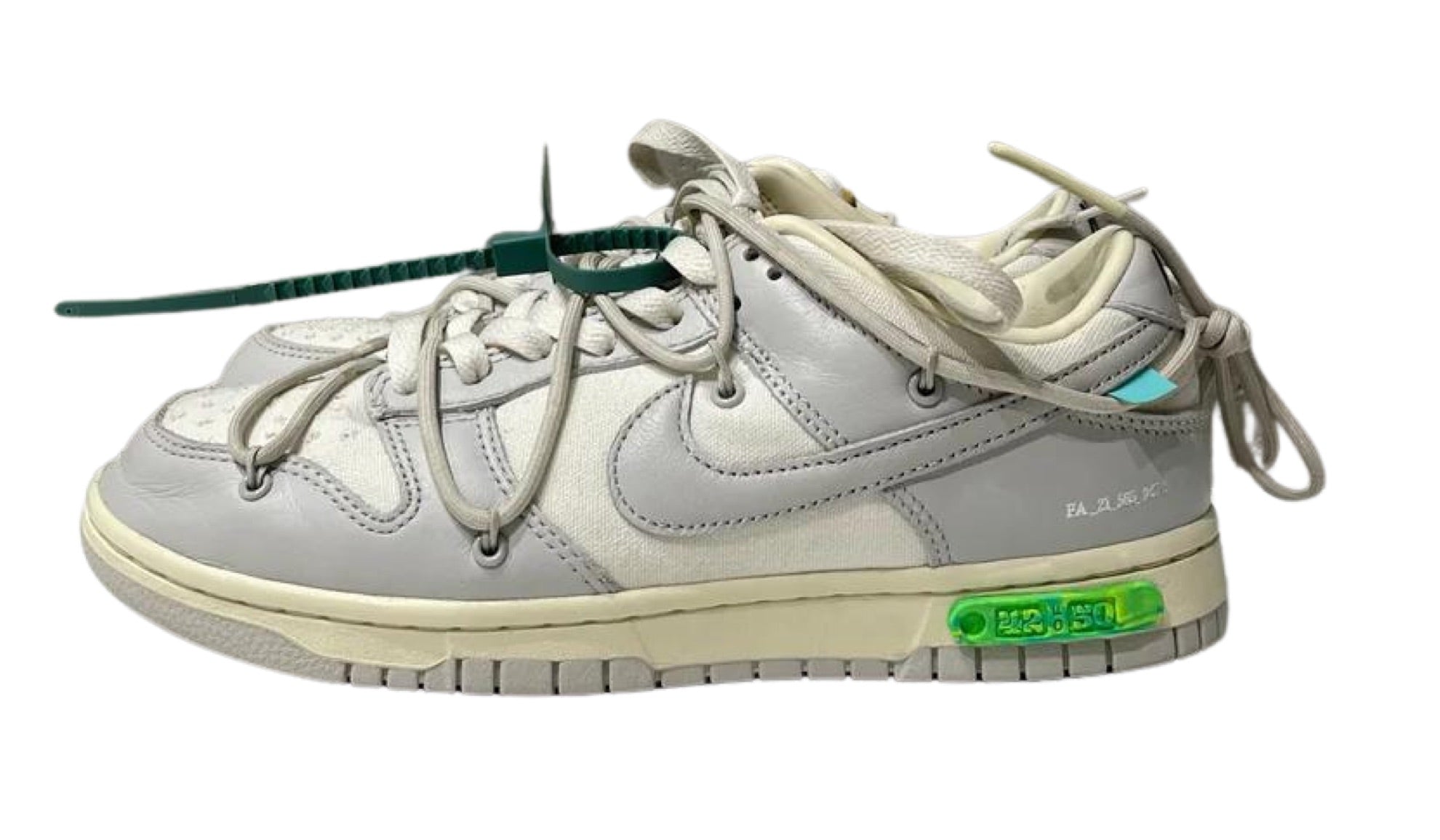 Used Nike x Off-White Dunk Low Lot 42