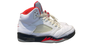 nike Used Jordan 5 Fire Red - 312251728