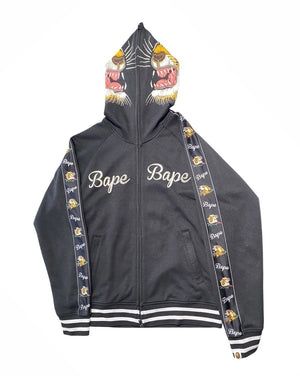 A Bathing Ape Used Bape Full-Zip Tiger Track Top Hoodie - test