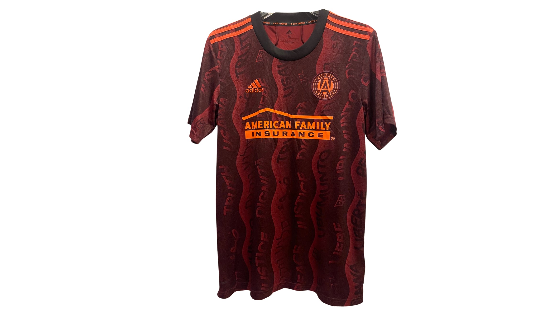 Adidas Used Atlanta United FC adidas Youth 2021 Unity Jersey Maroon - 609251300
