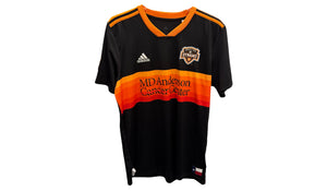 Adidas Used 2019 Houston Dynamo Alejandro Fuenmayor #2 Game Black Jersey - 609251300