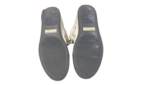 Lanvin Used LANVIN DBB0 LEATHER HIGH TOP SNEAKERS WHITE - test