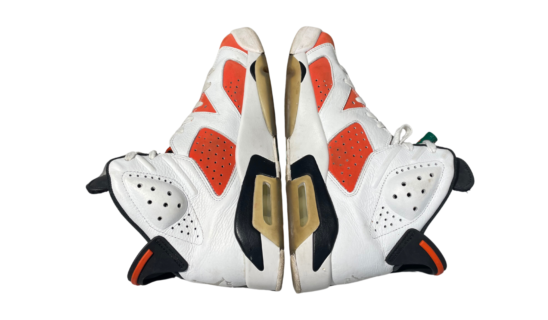 Jordan Used Jordan 6 Retro Gatorade Like Mike White - 313251143