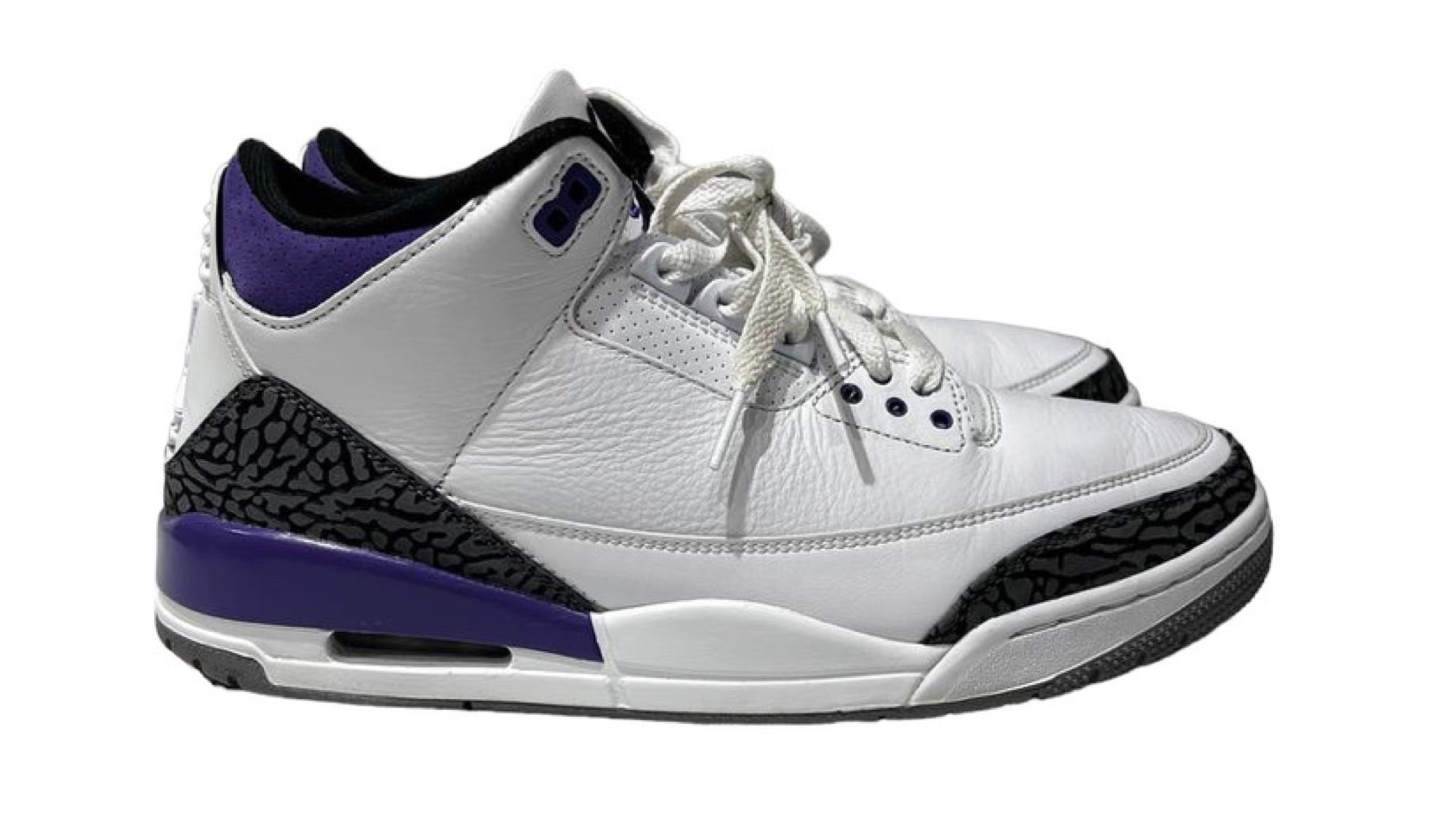 Used Jordan 3 Retro Dark Iris