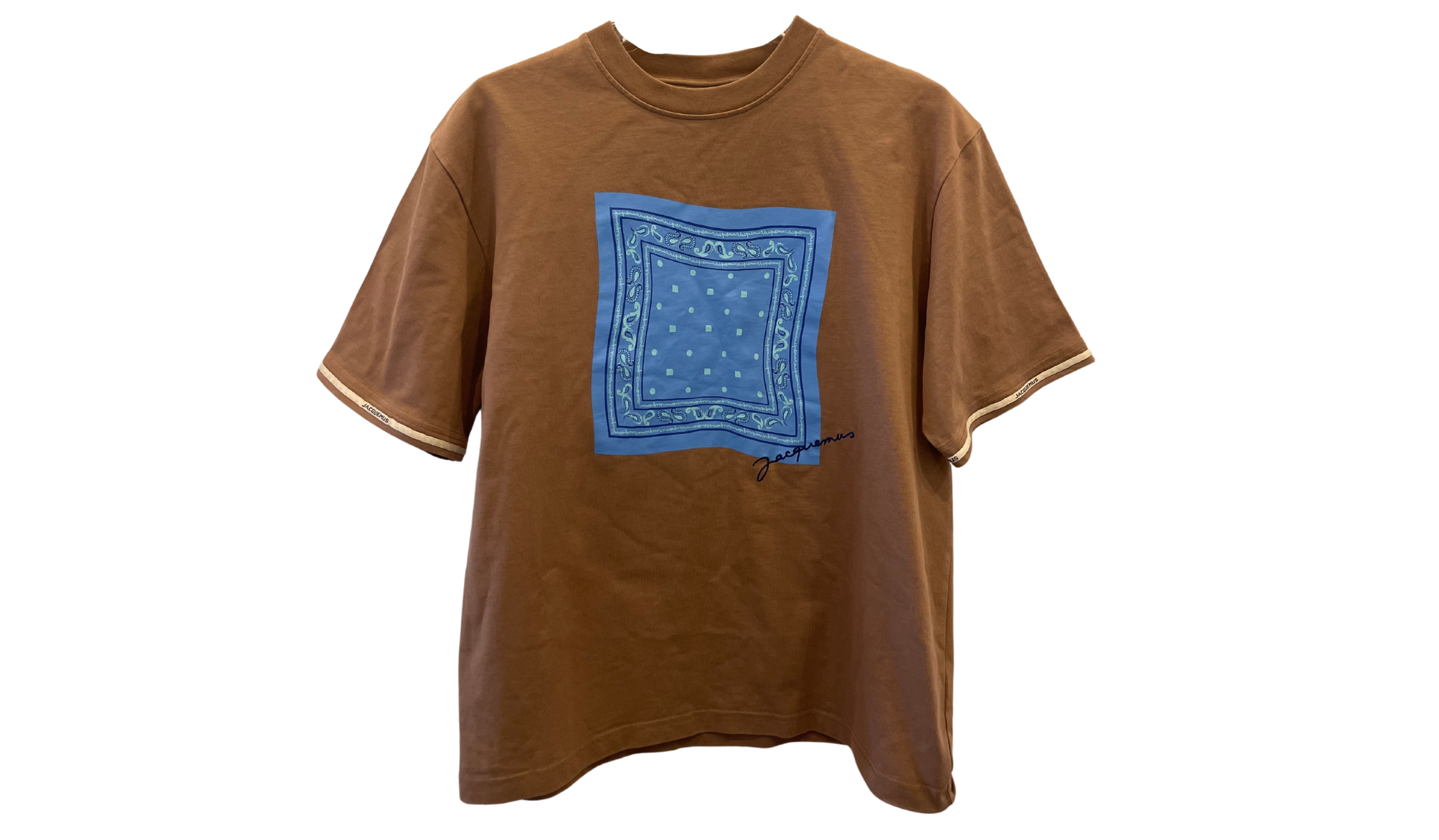 Jacquemus Used Jacquemus Bandana Logo Tee - 224251502