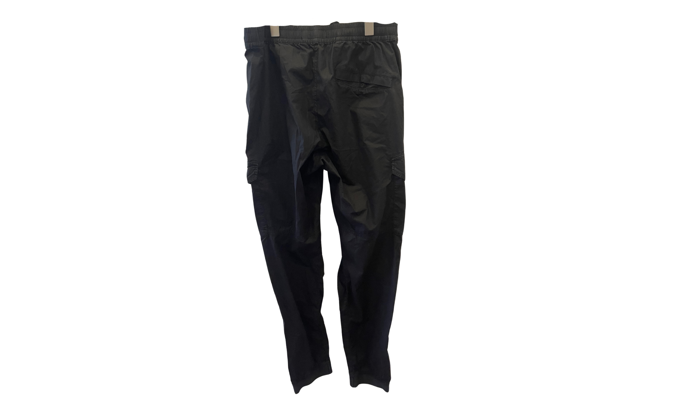 nike Used Stone Island Black Cargo Joggers with Cuff - test