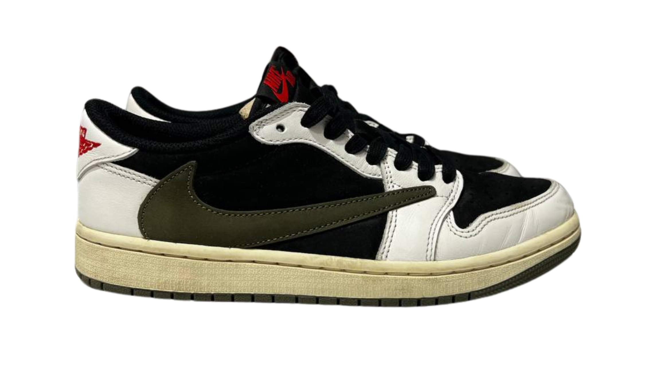 Used Jordan 1 Retro Low OG SP Travis Scott Olive (Women's)