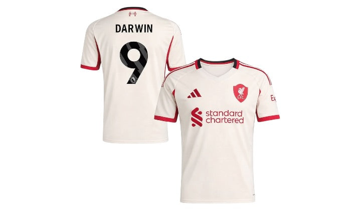 nike Used Liverpool Away Kit 2025/2026 NUNEZ #9 - 311261110