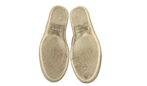 Lanvin Used LANVIN DBB1 SUEDE AND PATENT LEATHER SNEAKERS - test