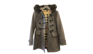 Burberry Used Burberry Brit Jacket with Real Fur Trim - 224251502
