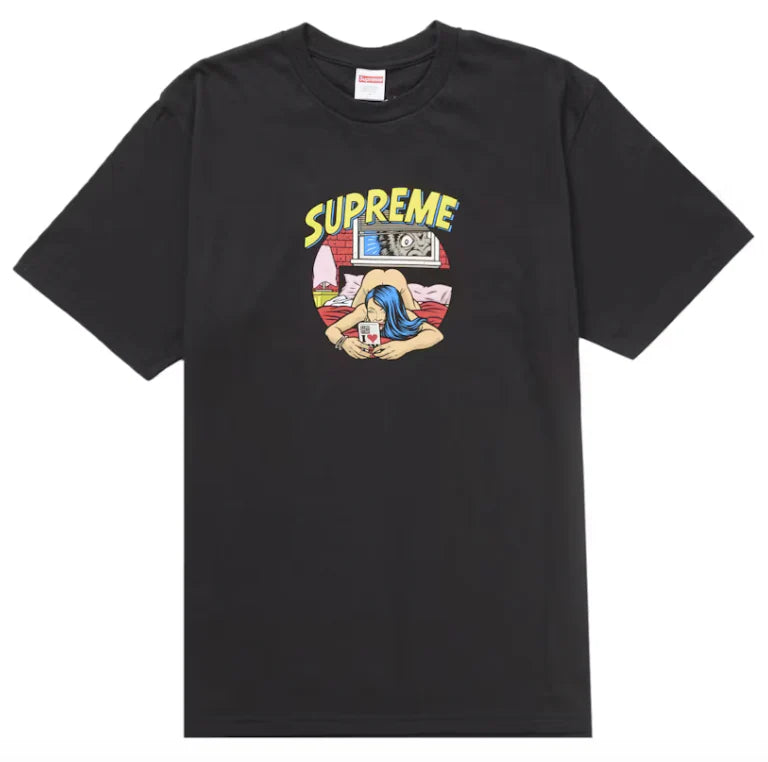 Supreme Bedroom Tee Black (SS25)