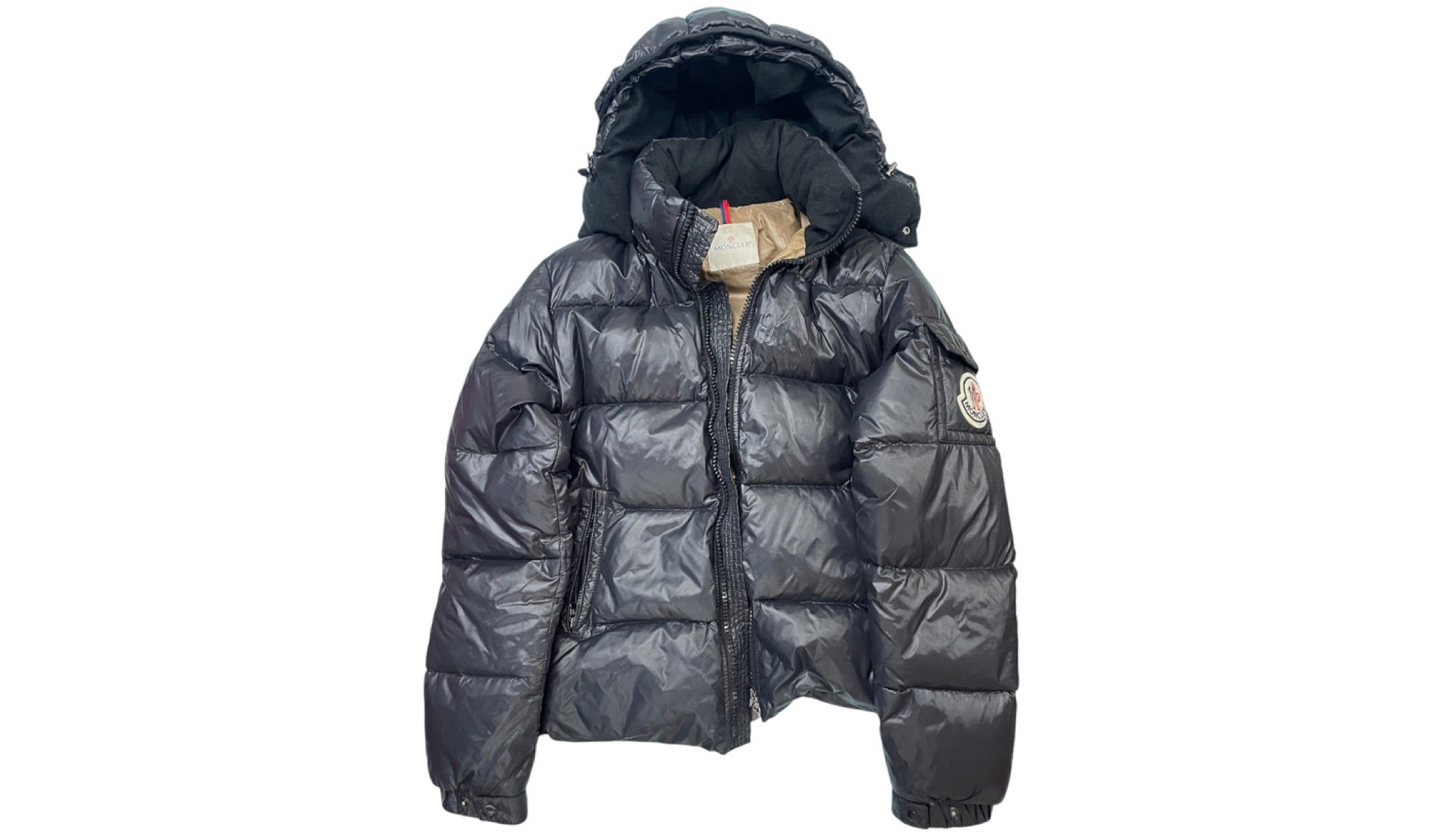 Used Moncler himalaya jacket black