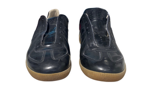 Maison Margiela Used Maison Margiela Replica Sneakers Black Patent Leather - test