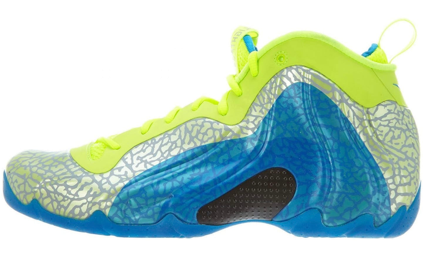 Nike Air Flightposite Exposed Volt Photo Blue