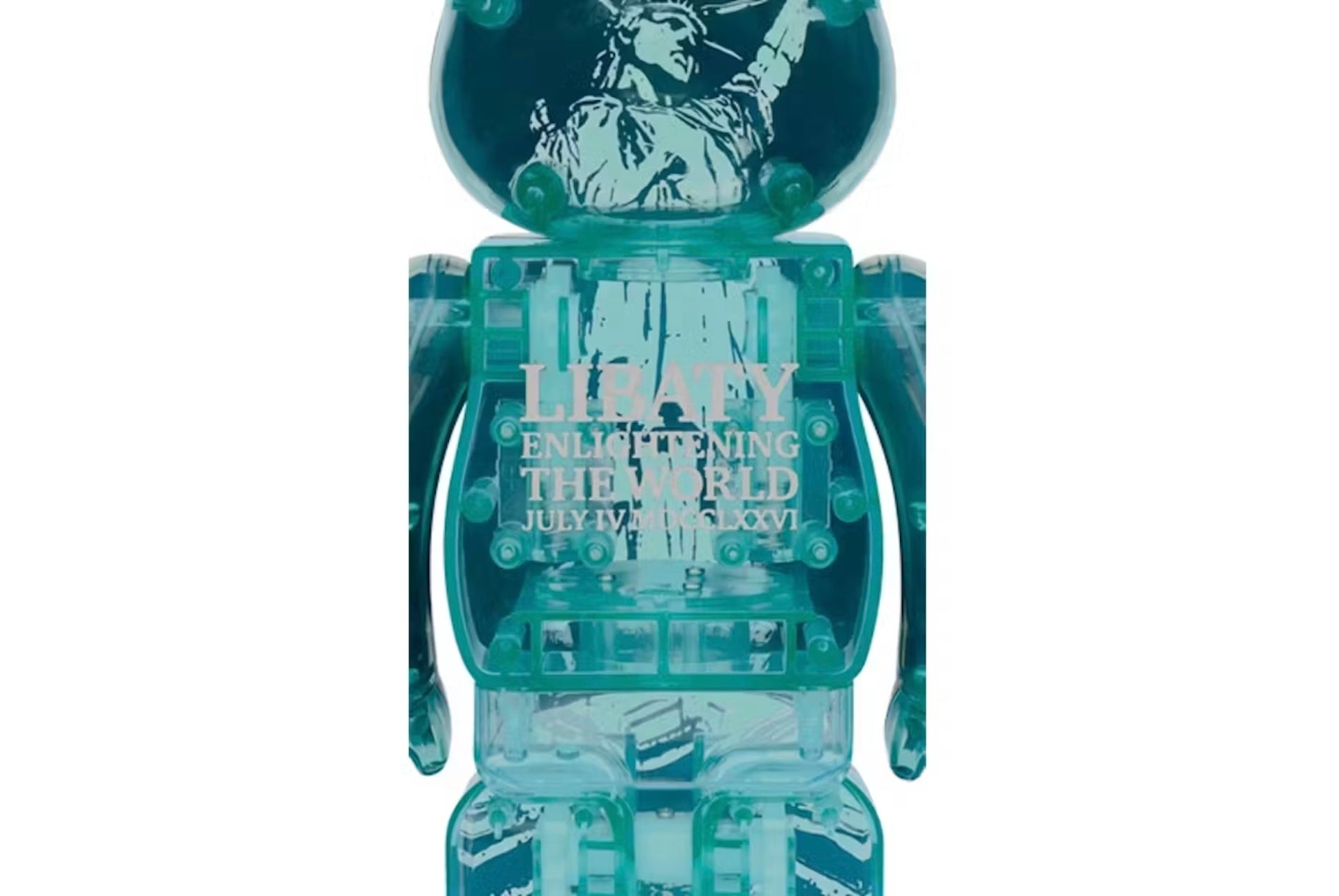 Bearbrick Statue of Liberty 100% & 400% Set