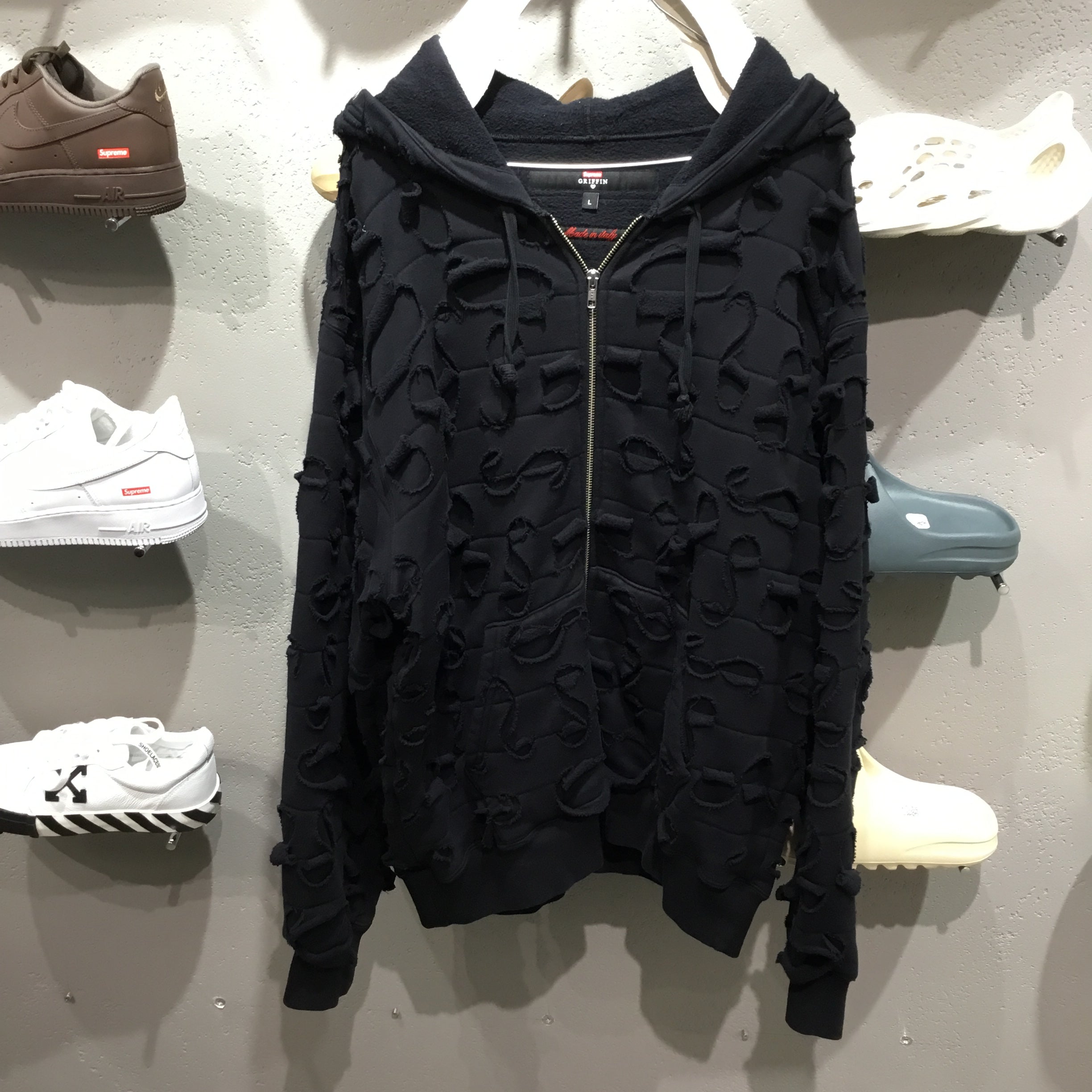 Used Supreme x Griffin zip up hoodie
