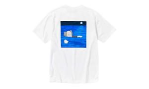 KAWS x Uniqlo UT Short Sleeve Artbook Cover White/Blue T-shirt - 020017195964
