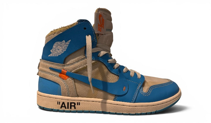Used Jordan 1 Retro High Off-White University Blue