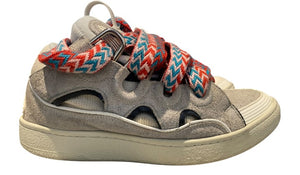 nike Used Lanvin Leather Curb White Grey - test