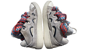 nike Used Lanvin Leather Curb White Grey - test