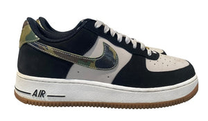 nike Used Nike Air Force 1 Low '07 LV8 Black Patent Camo Swoosh - test