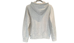 nike Used Comme des Garcons PLAY Play Red Heart Zip Up Hoodie Grey - test