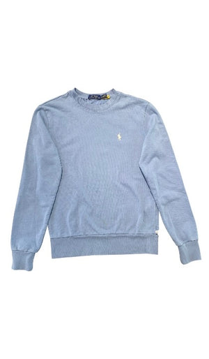 nike Used Ralph Lauren Crewneck Baby Blue - test