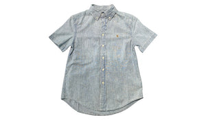 nike Used Ralph Lauren Short Sleeve Button Up Denim - test