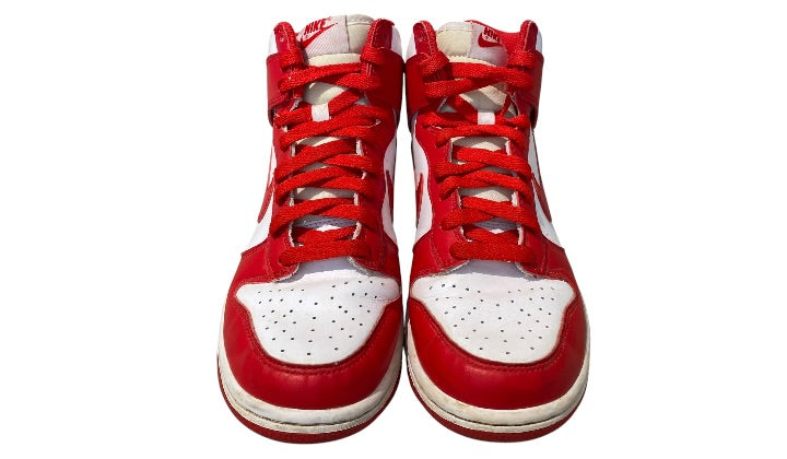 Nike Used Nike Dunk High Championship White Red - DD1399-106